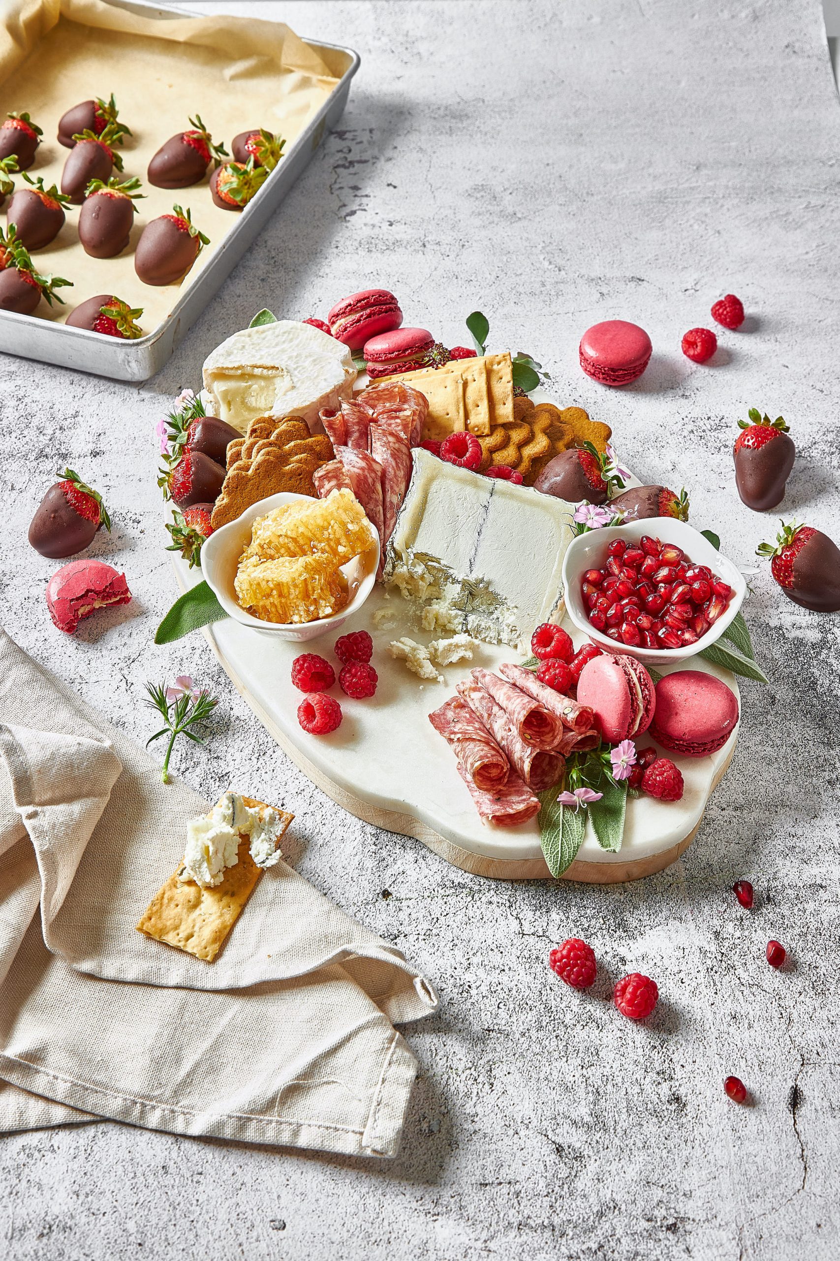 Valentine’s Cheeseboard for Dessert